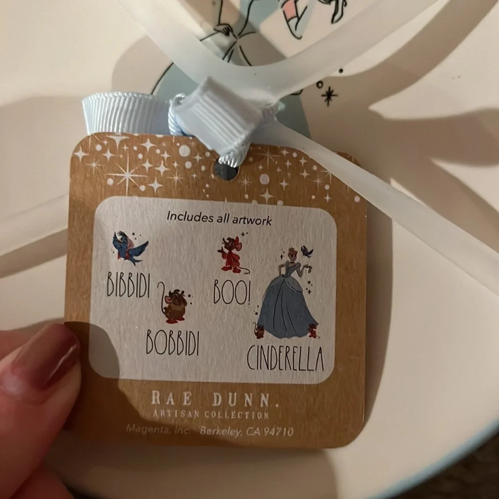 Rae dunn Cinderella plates NWT